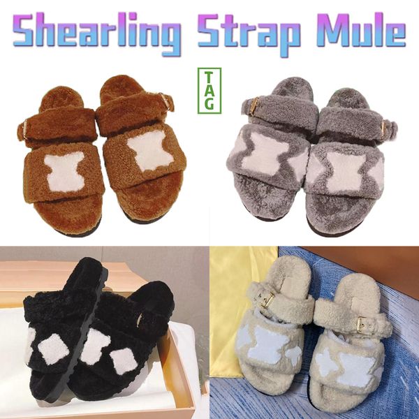 2022 fashion shearling strap slippers paseo flat mules men women slides cream grey black gognac luxury designers sandals warm comfort shoes
2022 fashion shearling strap slippers paseo flat mules men women slides cream grey black gognac luxury designers sandals warm comfort shoes