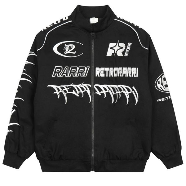 men's jackets racer bomber baseball men streetwear hip hop vintage racing harajuku mode varsity punk casual coats 220924, Black;brown
men's jackets racer bomber baseball men streetwear hip hop vintage racing harajuku mode varsity punk casual coats 220924, Black;brown