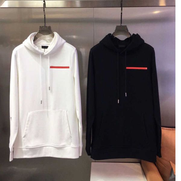 designer prad hoodie autumn and winter men's sweater long sleeved hoodie loose casual pullover couple's sweater, Black
designer prad hoodie autumn and winter men's sweater long sleeved hoodie loose casual pullover couple's sweater, Black