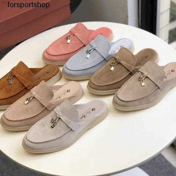 dress shoes designer famous brand prads lazy man women half slippers lp comfortable muller casual shoes british leather outward wear a pair, Black
dress shoes designer famous brand prads lazy man women half slippers lp comfortable muller casual shoes british leather outward wear a pair, Black