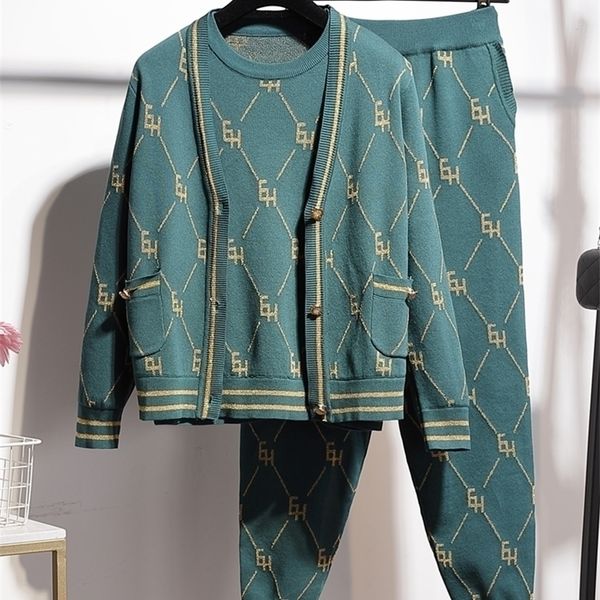 women's two piece pants vintage three pieces knitting pant sets v neck sweater cardigans o short sleeve t shirt harem jogger suits wome, White
women's two piece pants vintage three pieces knitting pant sets v neck sweater cardigans o short sleeve t shirt harem jogger suits wome, White