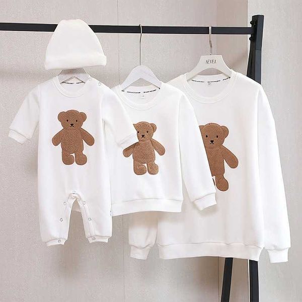 family matching outfits clothes winter autumn sweater cartoon bear father son mother daughter long sleeved shirt baby birthday 220924, Blue
family matching outfits clothes winter autumn sweater cartoon bear father son mother daughter long sleeved shirt baby birthday 220924, Blue