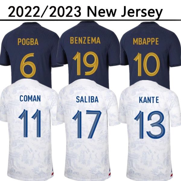 22 23 benzema mbappe griezmann soccer jersey french kante pogba zidane giroud matuidi kimpembe varane pavaro equipement maillot de football, Black;yellow
22 23 benzema mbappe griezmann soccer jersey french kante pogba zidane giroud matuidi kimpembe varane pavaro equipement maillot de football, Black;yellow