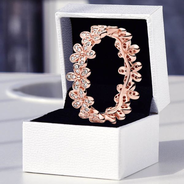 authentic sterling silver daisy flower ring rose gold wedding gift jewelry for women girls with original box for pandora cz diamond rings se, Slivery;golden
authentic sterling silver daisy flower ring rose gold wedding gift jewelry for women girls with original box for pandora cz diamond rings se, Slivery;golden