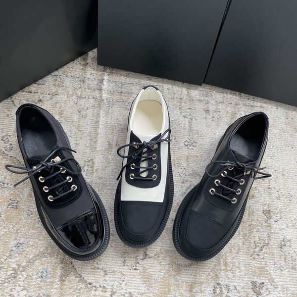 italy c low fashion casual cowhide flat shoes women's black leather lace-up loafers in calf simple style heel 4.5cm round head have lei
italy c low fashion casual cowhide flat shoes women's black leather lace-up loafers in calf simple style heel 4.5cm round head have lei
