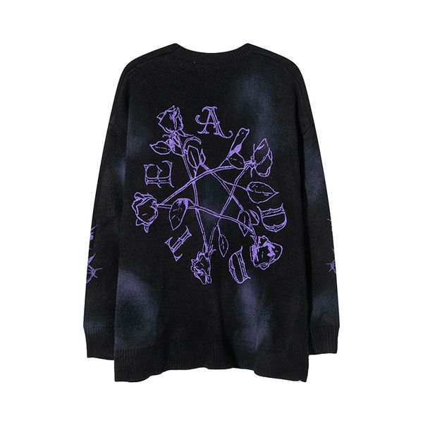 men's sweaters knitted long sleeve oversize sweater throns death rose grunge gothic clothes y2k streetwear goth men clothing winter 220, White;black
men's sweaters knitted long sleeve oversize sweater throns death rose grunge gothic clothes y2k streetwear goth men clothing winter 220, White;black