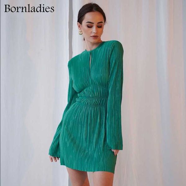 casual dresses bornladies pleated women high waist dress long sleeve eyelet party dress ladies back keyhole 2022 spring elastic female dress, Black;gray
casual dresses bornladies pleated women high waist dress long sleeve eyelet party dress ladies back keyhole 2022 spring elastic female dress, Black;gray