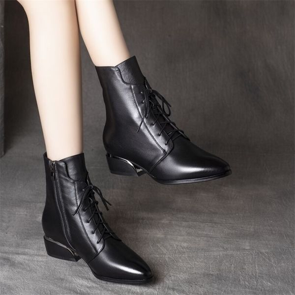 boots elegant high heels ankle women lace up pointed toe autumn winter party casual shoes female size 41 42 43 220924, Black
boots elegant high heels ankle women lace up pointed toe autumn winter party casual shoes female size 41 42 43 220924, Black