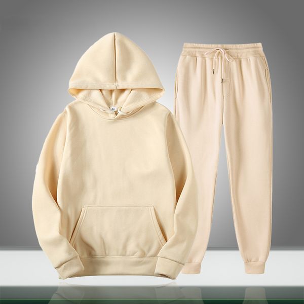 new brand men casual sets solid color spring autumn men's hoodies pants two piece tracksuit trendy sportswear hooded set male, Gray
new brand men casual sets solid color spring autumn men's hoodies pants two piece tracksuit trendy sportswear hooded set male, Gray