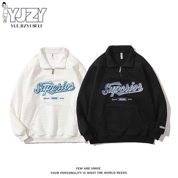 men's hoodies sweatshirts oversized stand collar spring hip hop streetwear harajuku couple retro korean leisure y2k hoodie 220924, Black
men's hoodies sweatshirts oversized stand collar spring hip hop streetwear harajuku couple retro korean leisure y2k hoodie 220924, Black