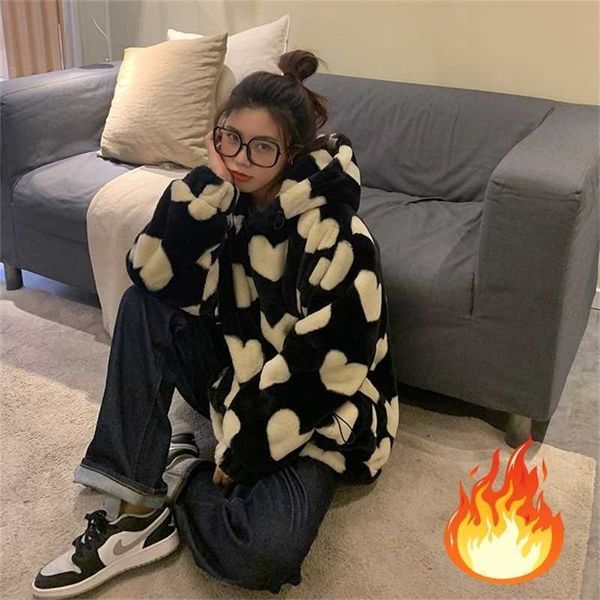womens fur faux casacos femininos inverno bear teddy coat warm overcoats jacket female love plush outwear autumn winter thick w220920, Black
womens fur faux casacos femininos inverno bear teddy coat warm overcoats jacket female love plush outwear autumn winter thick w220920, Black