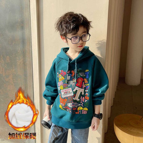pullover boy s hoody autumn clothing children s handsome medium big loose spring 220924, Blue
pullover boy s hoody autumn clothing children s handsome medium big loose spring 220924, Blue