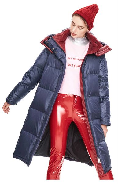 winter down jacket womens dark blue color with a hood fashion belt style long women clothes outdoor casual coats, Black
winter down jacket womens dark blue color with a hood fashion belt style long women clothes outdoor casual coats, Black