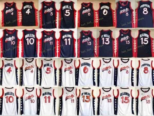 1996 dream three jerseys basketball charles 4 barkley penny 6 hardaway hakeem 15 olajuwon jersey college scottie 8 pippen karl 11 malone, Black;red
1996 dream three jerseys basketball charles 4 barkley penny 6 hardaway hakeem 15 olajuwon jersey college scottie 8 pippen karl 11 malone, Black;red