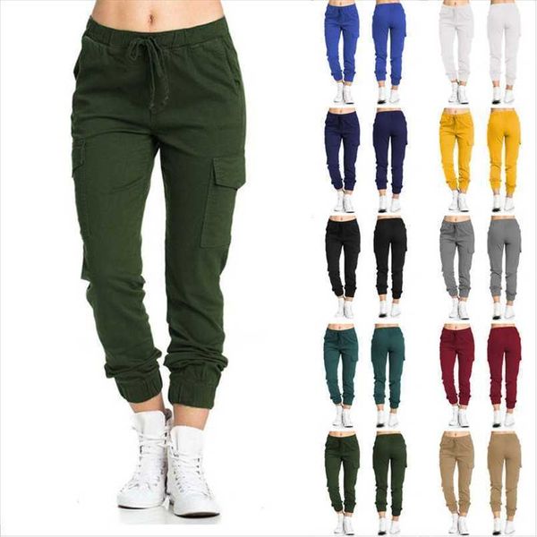 women's pants capris solid jogger cargo multi pocket drawstring elastic waist women sports streetwear casual long pant 220922, Black;white
women's pants capris solid jogger cargo multi pocket drawstring elastic waist women sports streetwear casual long pant 220922, Black;white