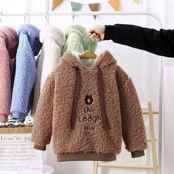 pullover winter children's hooded coat clothes boys padded plush cashmere jacket for girls solid soft warm sports hoodies pullover 2209, Blue
pullover winter children's hooded coat clothes boys padded plush cashmere jacket for girls solid soft warm sports hoodies pullover 2209, Blue