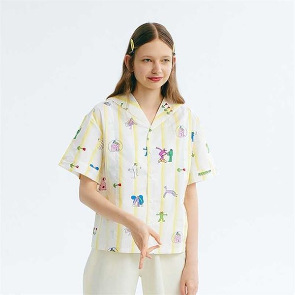 women's blouses shirts loose preppy style yellow gradient stripes sailor collar summer women chiffon blouse shirts for teenage girls 2, White
women's blouses shirts loose preppy style yellow gradient stripes sailor collar summer women chiffon blouse shirts for teenage girls 2, White