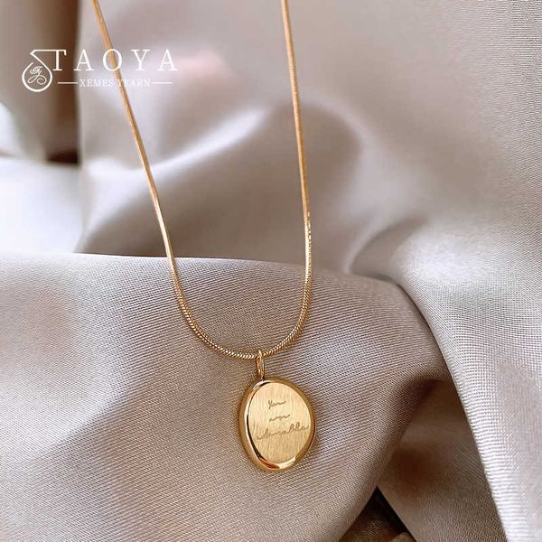 2022 new irregular english letter pendant gold color stainless steel necklace fashion jewelry for women's indelible accessories, Silver
2022 new irregular english letter pendant gold color stainless steel necklace fashion jewelry for women's indelible accessories, Silver
