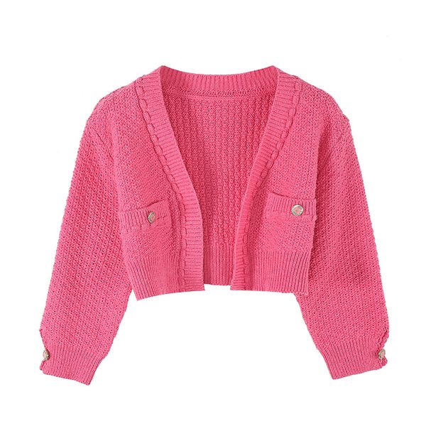 908 l 2022 milan runway autumn women sweater brand same style long sleeve pink black cardigan v neck womens yuecheng, White;black
908 l 2022 milan runway autumn women sweater brand same style long sleeve pink black cardigan v neck womens yuecheng, White;black