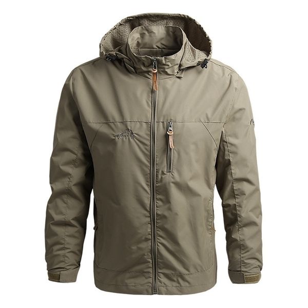 men's jackets casual winter waterproof windbreaker men fashion coat hoodies camping hiking outerwear clothing 220924, Black;brown
men's jackets casual winter waterproof windbreaker men fashion coat hoodies camping hiking outerwear clothing 220924, Black;brown
