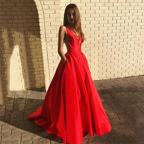 party dresses pocket vneck prom dresses elegant aline formal party dress sleeveless zipper evening gowns custom made real po 220923, White;black
party dresses pocket vneck prom dresses elegant aline formal party dress sleeveless zipper evening gowns custom made real po 220923, White;black