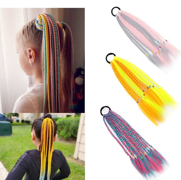synthetic girls colorful braids tail hair ornament headbands rope rubber bands beauty headwear braid kids gift accesso 220924, Black
synthetic girls colorful braids tail hair ornament headbands rope rubber bands beauty headwear braid kids gift accesso 220924, Black