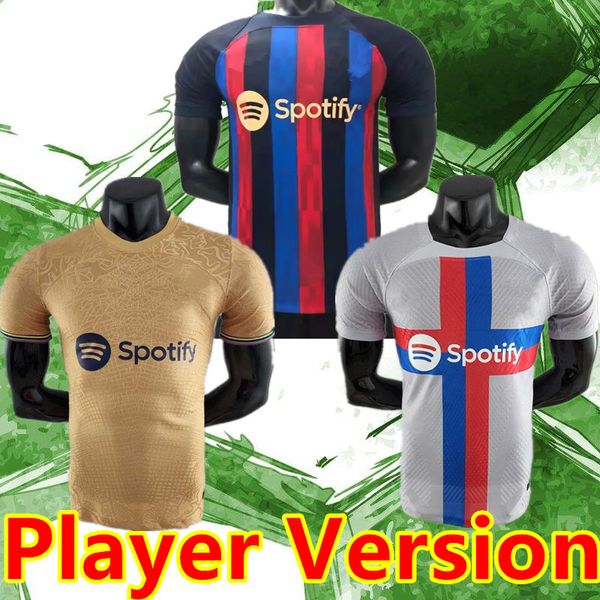 player version 22 23 lewandowski pedri soccer jerseys kounde adama ferran camiseta de football ansu fati gavi raphinha 2022 2023 barcelonas, Black;yellow
player version 22 23 lewandowski pedri soccer jerseys kounde adama ferran camiseta de football ansu fati gavi raphinha 2022 2023 barcelonas, Black;yellow