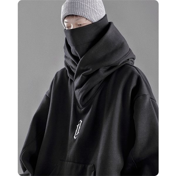 men s hoodies sweatshirts autumn winter high collar hoodie loose comfortable clothes harajuku hiphop streetwear fleece hooded oversize sweat, Black
men s hoodies sweatshirts autumn winter high collar hoodie loose comfortable clothes harajuku hiphop streetwear fleece hooded oversize sweat, Black
