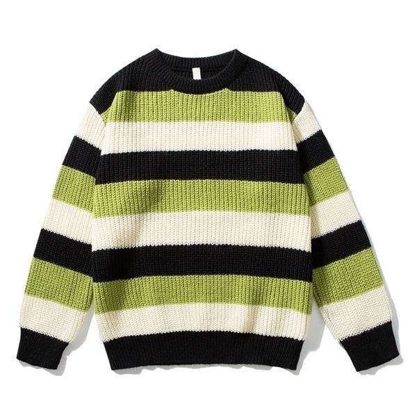 men's sweaters striped sweaters men crewneck knitted jumpers men autumn winter korean fashion high street long sleeve pullover sweater, White;black
men's sweaters striped sweaters men crewneck knitted jumpers men autumn winter korean fashion high street long sleeve pullover sweater, White;black