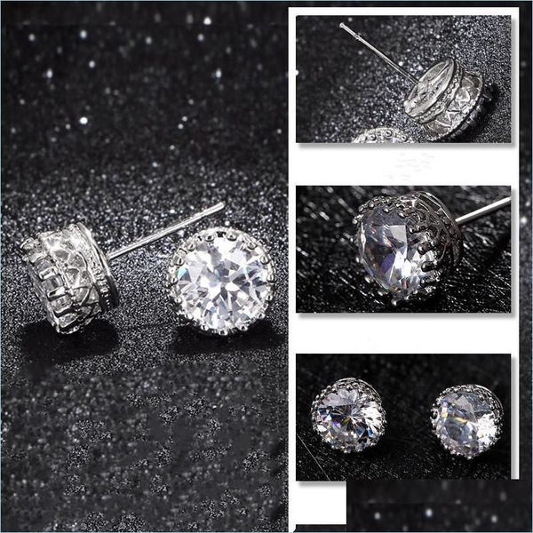 stud stud huitan female luxury round cubic zirconia earrings crystal cz shiny women accessories sier color trend bdedome dhxyr, Golden;silver
stud stud huitan female luxury round cubic zirconia earrings crystal cz shiny women accessories sier color trend bdedome dhxyr, Golden;silver