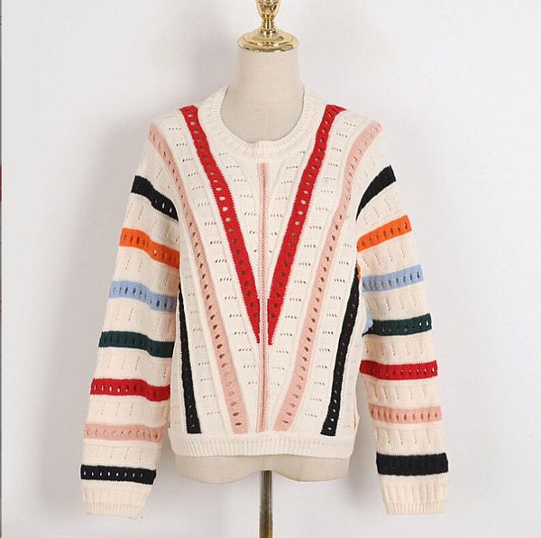 sweater women autumn winter new korean style long-sleeved hole sweater asymmetric loose pullover hollow out knitwear w297, White;black
sweater women autumn winter new korean style long-sleeved hole sweater asymmetric loose pullover hollow out knitwear w297, White;black