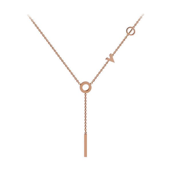 Simple Ladies Love Letter Steel Necklace Pendant Daily Outfit Jewelry Sexy Clavicle Chain Party Trendsetter
Simple Ladies Love Letter Steel Necklace Pendant Daily Outfit Jewelry Sexy Clavicle Chain Party Trendsetter