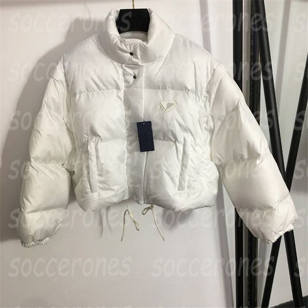 triangle badge womens coat winter autumn warm thick jacket cotton padded detachable sleeve jacket, Black
triangle badge womens coat winter autumn warm thick jacket cotton padded detachable sleeve jacket, Black