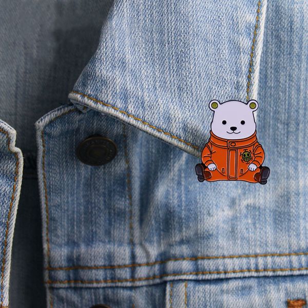 anime cute little white bear brooch animal metal enamel badge fashion lapel shirt jeans jewelry gifts versatile cartoon pins, Blue
anime cute little white bear brooch animal metal enamel badge fashion lapel shirt jeans jewelry gifts versatile cartoon pins, Blue