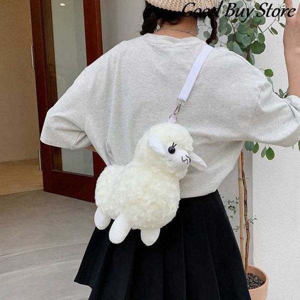 backpacks lovely white sheep wallet plush alpaca cute shoulder bags children kids crossbody bag winter handbag cartoon animal purse 220924
backpacks lovely white sheep wallet plush alpaca cute shoulder bags children kids crossbody bag winter handbag cartoon animal purse 220924