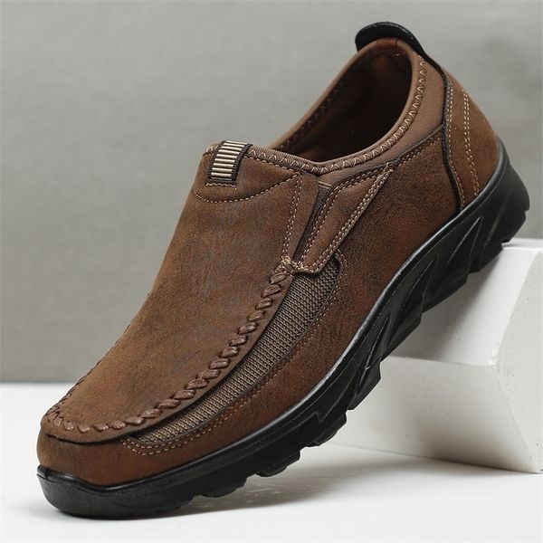 dress shoes men loafers casual breathable sneakers male light outdoor walking flat footwear 220923, Black
dress shoes men loafers casual breathable sneakers male light outdoor walking flat footwear 220923, Black