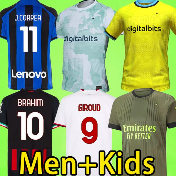 inter 22 23 lukaku soccer tee jerseys dzeko lautaro 2022 2023 milan 22 23 maillot ibrahimovic ac lautaro kolarov football shirt men kids kit, Black
inter 22 23 lukaku soccer tee jerseys dzeko lautaro 2022 2023 milan 22 23 maillot ibrahimovic ac lautaro kolarov football shirt men kids kit, Black