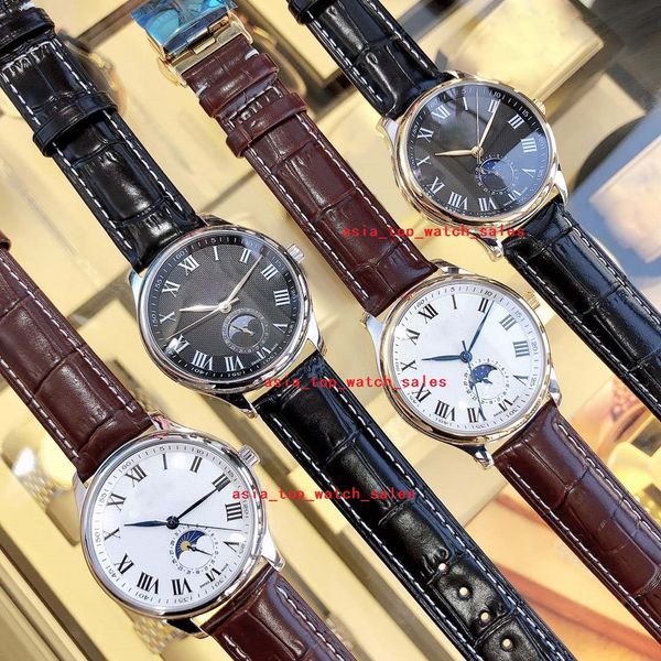8 styles men wristwatches classic 39mm dial super factory quality multifunction automatic movement 316 steel sapphire premium leather strap, Slivery;brown
8 styles men wristwatches classic 39mm dial super factory quality multifunction automatic movement 316 steel sapphire premium leather strap, Slivery;brown