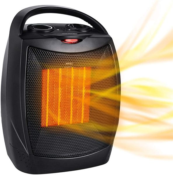 2022 portable electric space heater with thermostat 1500w/750w safe and quiet ceramic heater fan heat up 200 square feet for office room des 
2022 portable electric space heater with thermostat 1500w/750w safe and quiet ceramic heater fan heat up 200 square feet for office room des