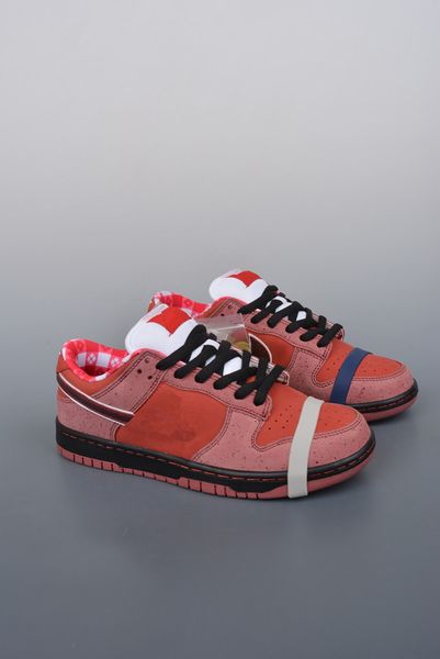 skateboard shoes sb dunk low red lobster color red-black leisure shoes sneakers ship shoebox
skateboard shoes sb dunk low red lobster color red-black leisure shoes sneakers ship shoebox