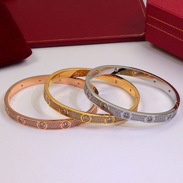 fashion stainless steel men's gold bracelets eternal love bracelet designer jewelry for mens women full diamond bangle silver gifts wom, Black
fashion stainless steel men's gold bracelets eternal love bracelet designer jewelry for mens women full diamond bangle silver gifts wom, Black