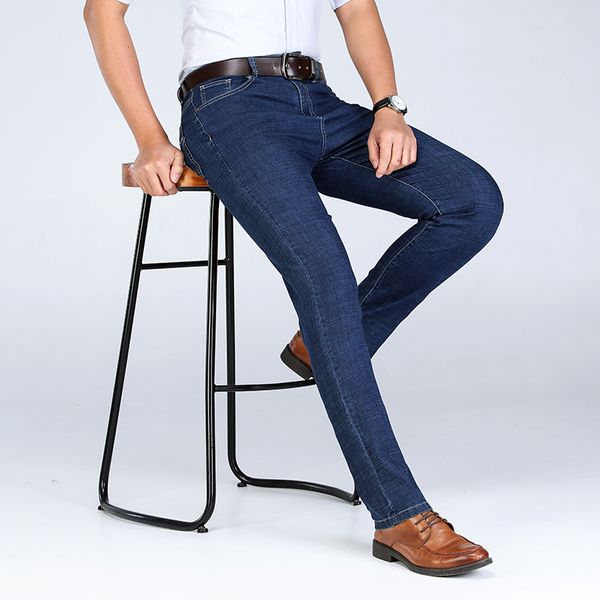 men's jeans autumn winter cotton men stretch business pants fashion trousers denim jean mens big size 35 40 42 44 220923, Blue
men's jeans autumn winter cotton men stretch business pants fashion trousers denim jean mens big size 35 40 42 44 220923, Blue