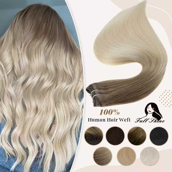 hair wefts full shine human extensions bundles ombre blonde color 100g sew in silky straight remy skin double for salon 220924, Black
hair wefts full shine human extensions bundles ombre blonde color 100g sew in silky straight remy skin double for salon 220924, Black