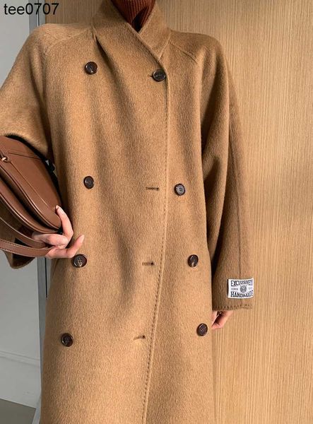 classics down women's designer jacket coat stand collar westernized double faced wool camel long coat, Tan;black
classics down women's designer jacket coat stand collar westernized double faced wool camel long coat, Tan;black