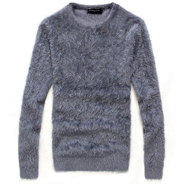men's sweaters autumn winter thick mohair long sleeve o neck knit pullover fashion slim warm wool sweater male 220924, White;black
men's sweaters autumn winter thick mohair long sleeve o neck knit pullover fashion slim warm wool sweater male 220924, White;black