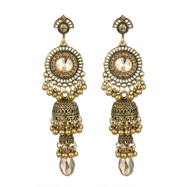 boho ethnic zircon long dangle earrings for women pendant gold silver color bells tassel jhumka indian earrings female jewelry
boho ethnic zircon long dangle earrings for women pendant gold silver color bells tassel jhumka indian earrings female jewelry
