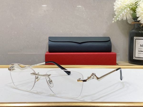 Transparent Sunglasses Designer Woman Mens Luxury Sun glasses Brand Texture Mirror Frame Ladies Oversized Crystal Eyeglass Women Rimless Square Carti Eyeglasses
Transparent Sunglasses Designer Woman Mens Luxury Sun glasses Brand Texture Mirror Frame Ladies Oversized Crystal Eyeglass Women Rimless Square Carti Eyeglasses