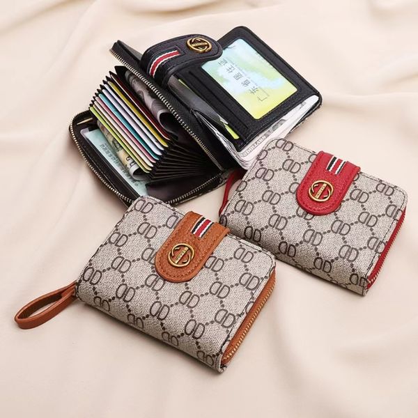 designer wallets women's brand purses for men folding multi-card fashion leather holders men's exquisite short style high sense wa, Red;black
designer wallets women's brand purses for men folding multi-card fashion leather holders men's exquisite short style high sense wa, Red;black