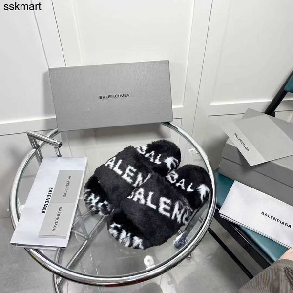 slippers designer famous brand balencaigass paris woolen slippers aristocratic shoes women wear anti-skid new autumn winter thick soled lamb, Black
slippers designer famous brand balencaigass paris woolen slippers aristocratic shoes women wear anti-skid new autumn winter thick soled lamb, Black