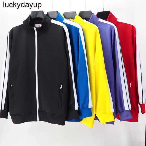 new men's designer jackets winter stripe zipper jacket couple sports casual men women fashion versatile, Black;brown
new men's designer jackets winter stripe zipper jacket couple sports casual men women fashion versatile, Black;brown